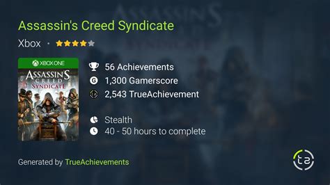 assassin's creed trueachievements.